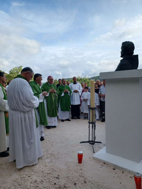 U Rupama otkrivena bista fra Pavla Silova