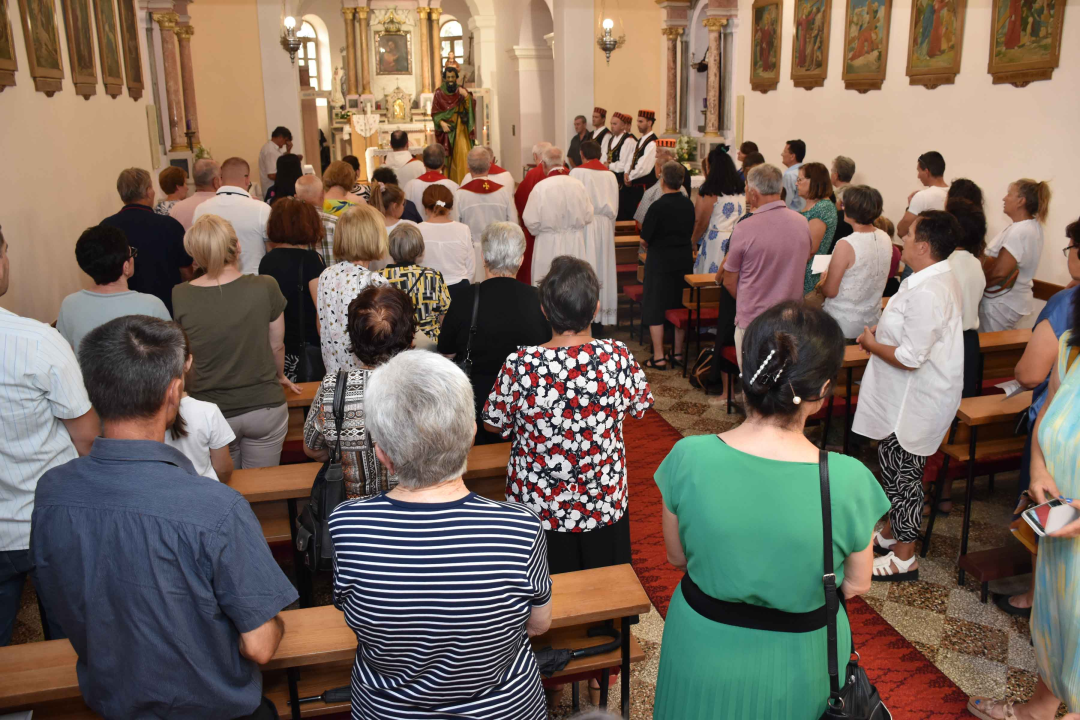 U Mirloviću uz misu i procesiju proslavljen suzaštitnik sv. Jakov