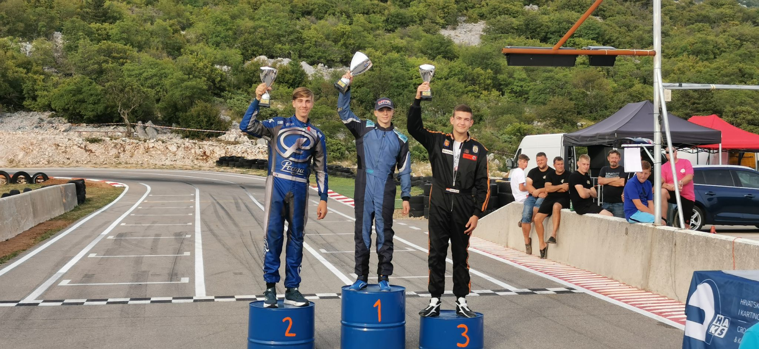 Šibenski kartingaš Franko Škugor treći na drugoj nagradi Kartodroma Bura