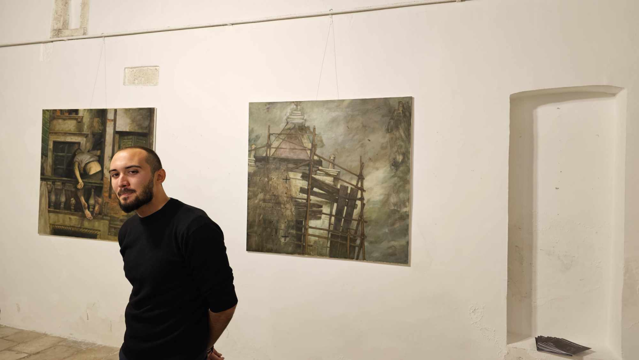 Šibenik očima Tonija Živkovića: U galeriji Krševan otvorena izložba slika