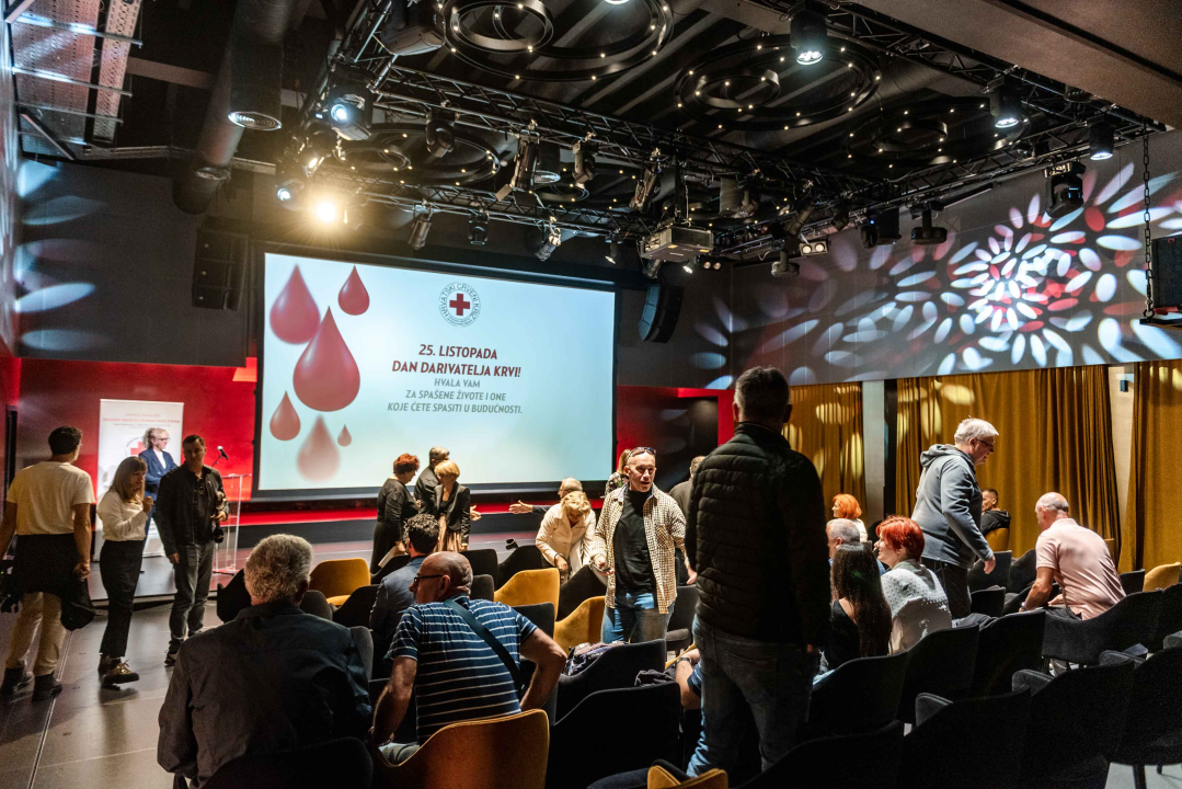 Svečanost Crvenog križa u Arsenu: 'Za krv se nikad neće naći adekvatna zamjena'
