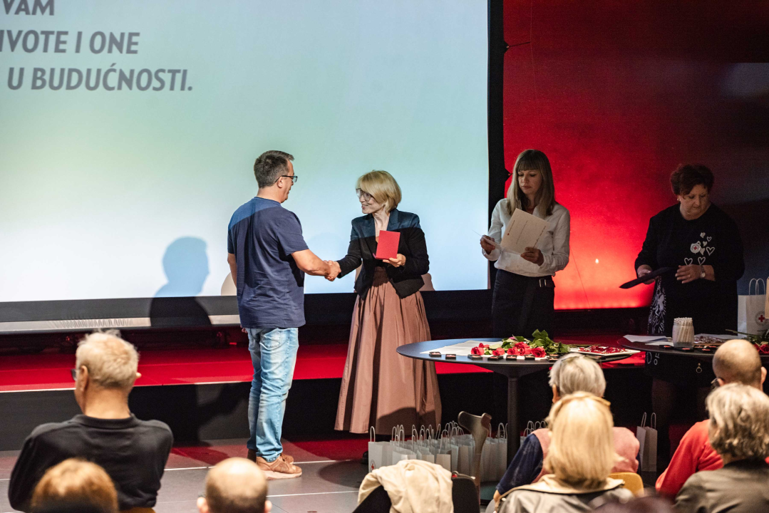 Svečanost Crvenog križa u Arsenu: 'Za krv se nikad neće naći adekvatna zamjena'