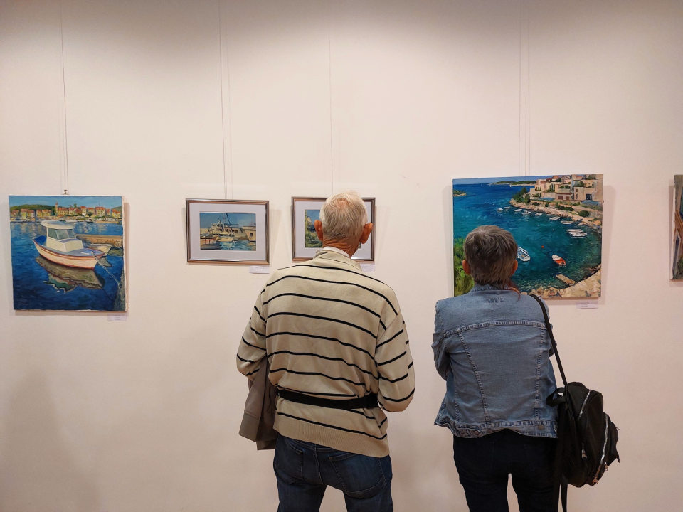 U knjižnici otvorena izložba mlade ukrajinske umjetnice