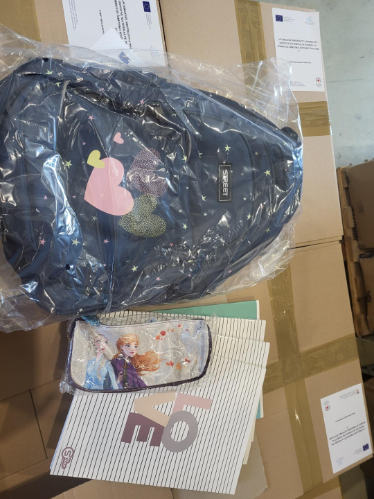 GDCK Šibenik počelo s podjelama školskog pribora za učenike osnovnih škola 