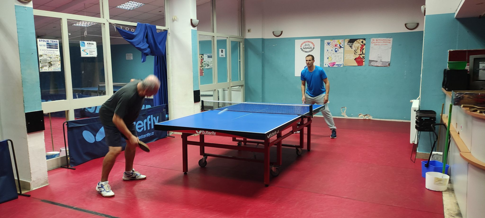 Odigrano peto kolo rekreativne stolnoteniske lige Šibenik