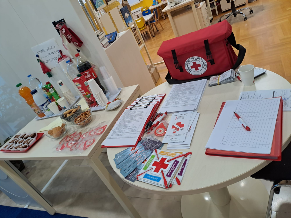 Slavko Minčić u Vodicama darovao krv 101. put