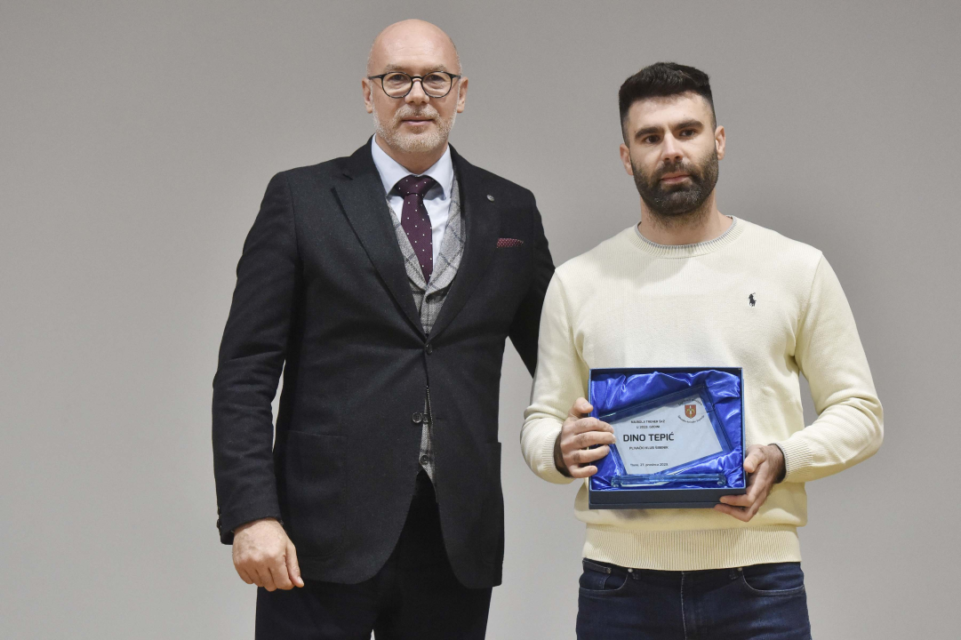 Toni Slavica i Snježana Prgomet najbolji su sportaši u županiji u 2023. godini 