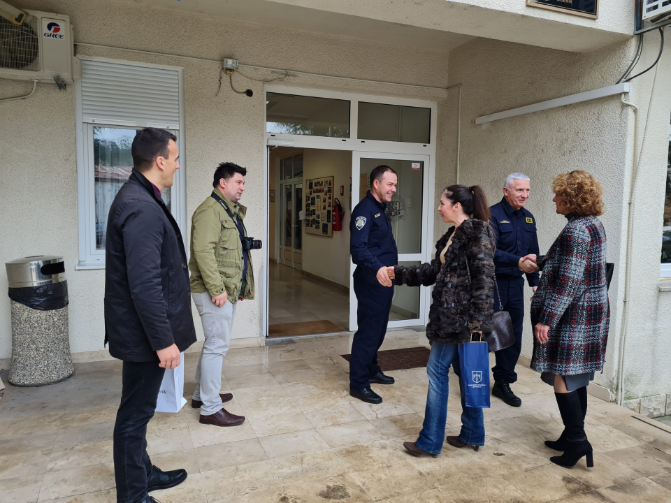 Predstavnici Grada i Županije obišli dežurne službe u Šibeniku