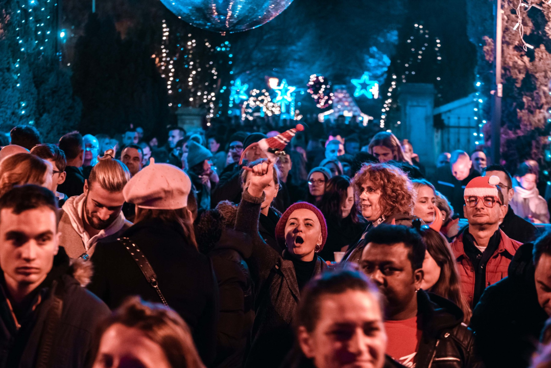 Šibenčani Novu godinu dočekali na dvije pozornice