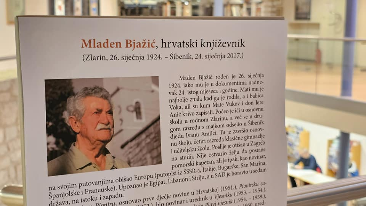 U Šibeniku obilježena stota obljetnica rođenja Mladena Bjažića: 'Ono si ča je suđeno da budeš'