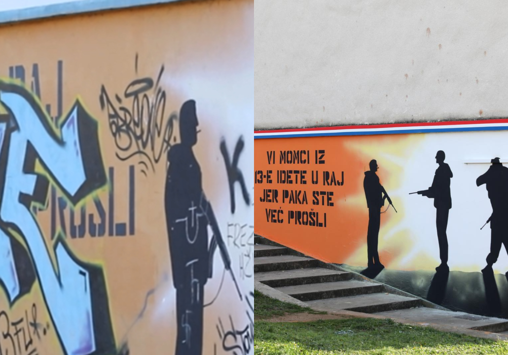 Na Meterizama obnovljen išarani mural posvećen pripadnicima šibenske 113. brigade
