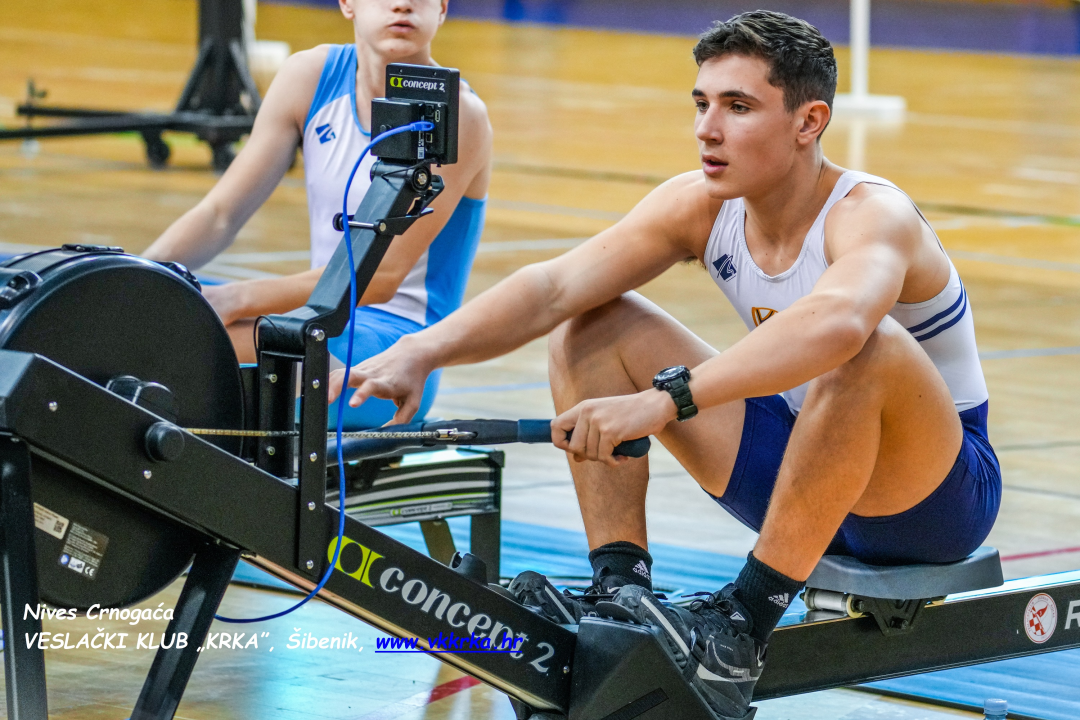 Krkini veslači dobri i 'na suhom': U Rijeci sudjelovali na natjecanju u ergometru