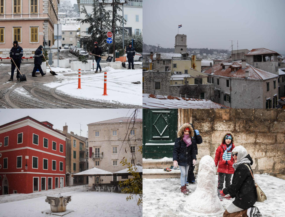 Ovako je Šibenik izgledao na današnji dan 2018. godine, danas je 19 stupnjeva više