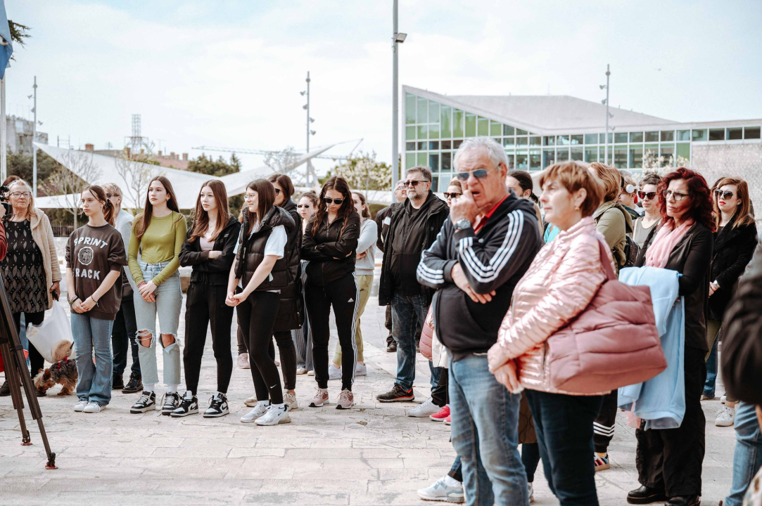 Prosvjed za profesora Tonija Skelina: 'Doživio je ogromnu nepravdu, svi smo u stanju šoka'