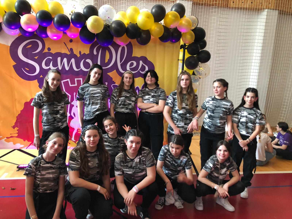 Plesačice Balansa nastupile na plesnom natjecanju u Samoboru  