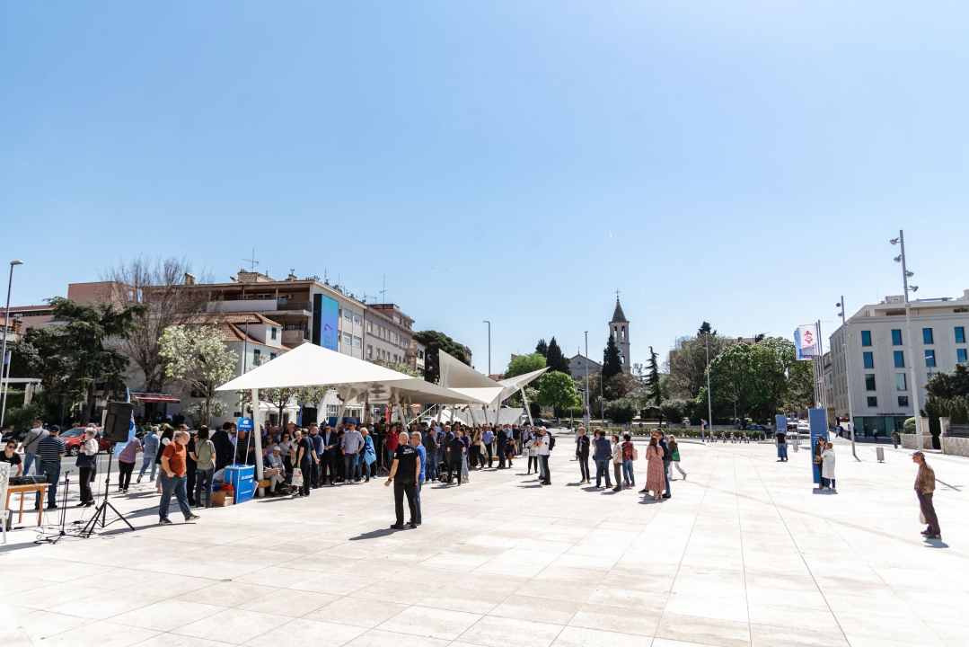 Plenković u Šibeniku: 'Uvjeren sam da će 9. izborna jedinica dati najveći obol ukupnoj pobjedi HDZ-a'