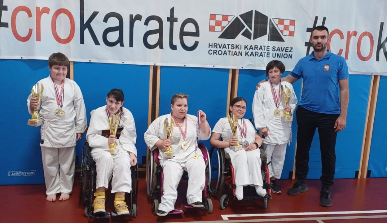 Krka Šibenik sa 5 medalja najuspješniji parakarate klub na Prvenstvu Hrvatske