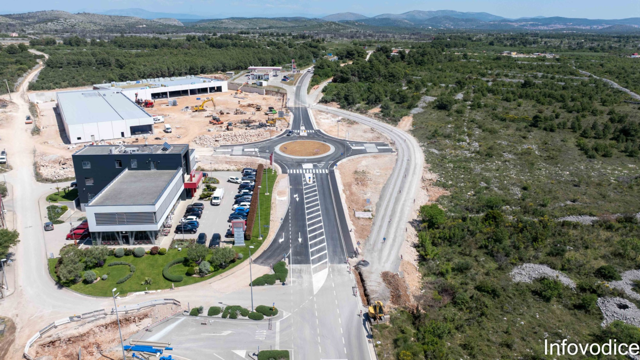 Otvoren za promet novi rotor kod pumpe u Vodicama