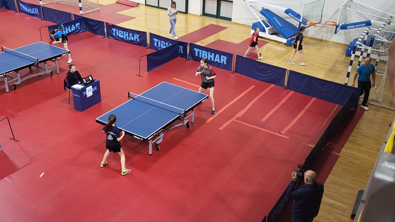 Mlada šibenska stolnotenisačica Katja Mandić srebrna na Opatija openu