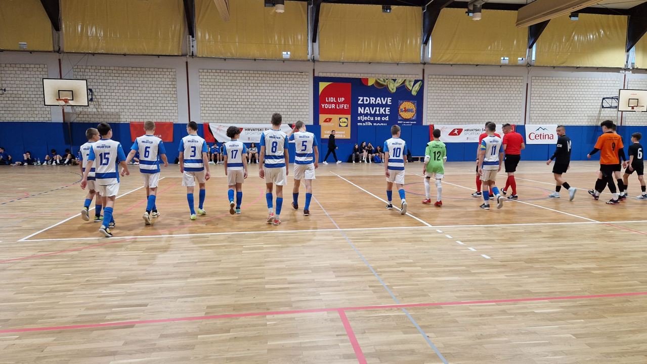 Futsal ekipa OŠ Murterski škoji među osam najboljih na državnom prvenstvu