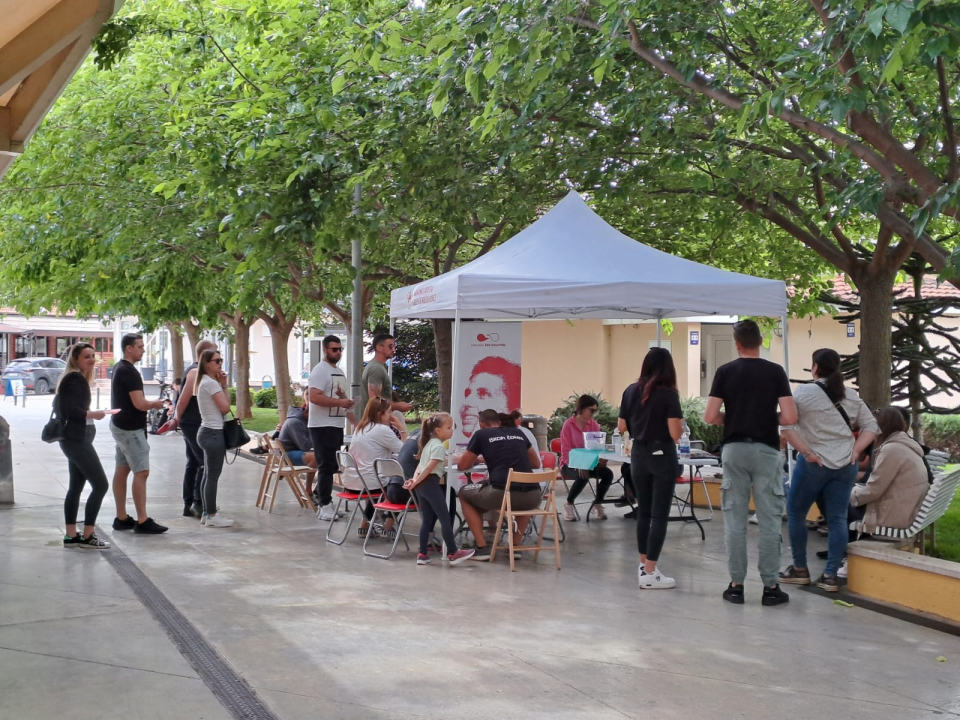 Akcija upisa u Hrvatski registar dobrovoljnih darivatelja krvotvornih matičnih stanica u Vodicama