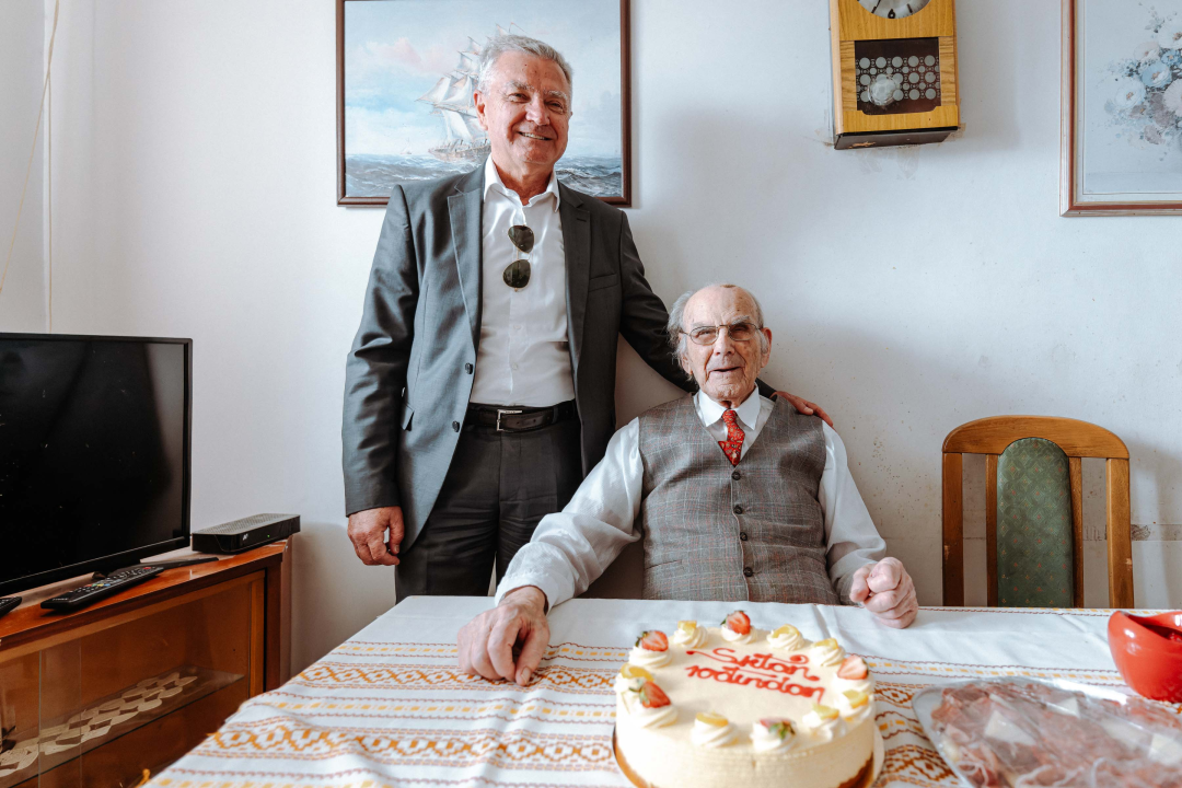 Posljednji zlarinski koraljar proslavio 103. rođendan: ‘Dobra hrana, zdravlje prostate i žene su ključ za dug život’