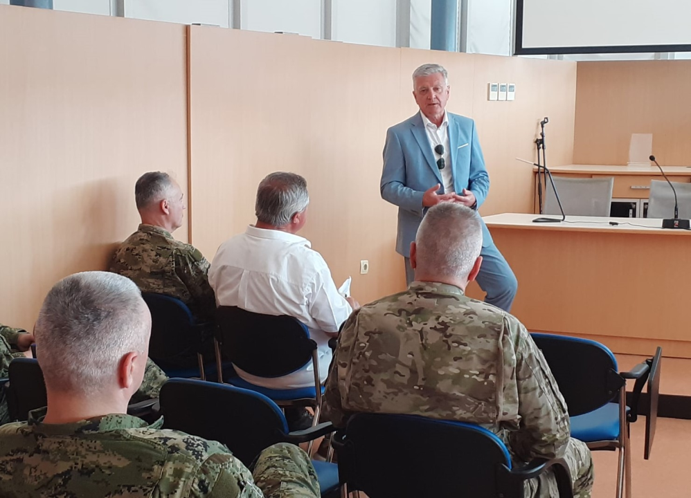 Burić i Jelić primili polaznike Ratne škole 'Ban Josip Jelačić'