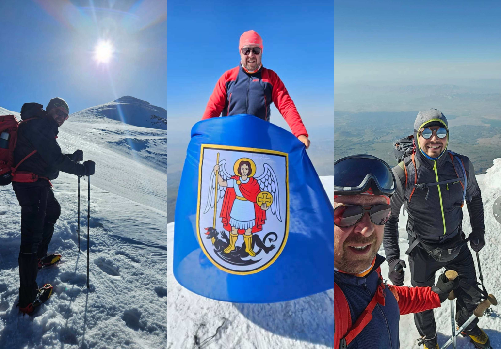 Anton Dobra na vrhu Ararata: Šibenska zastava na mjestu 'gdje se nasukala Noina arka'