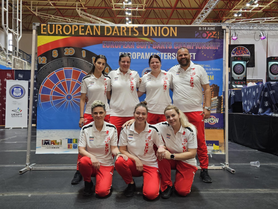 Zapažen nastup hrvatske pikado reprezentacije na EDU Europskom prvenstvu