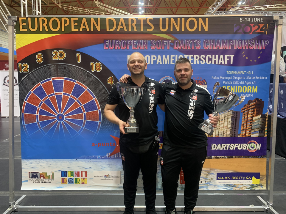 Zapažen nastup hrvatske pikado reprezentacije na EDU Europskom prvenstvu