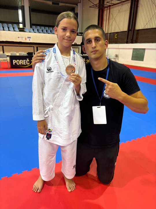 Ana Marjanović iz vodičkog Okita s tri uvjerljive pobjede do bronce na Svjetskom karate kupu