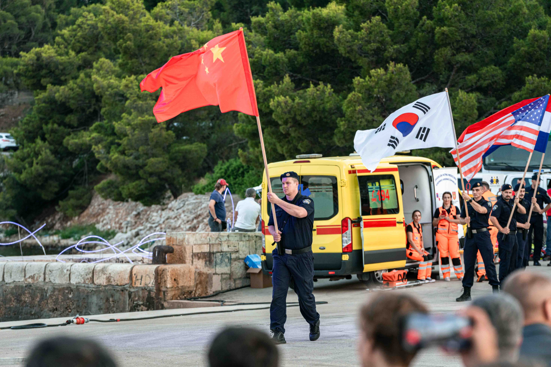 Na Martinskoj se okupili policajci, a Božinović poručio: 'Jedna smo od najsigurnijih zemalja na svijetu'