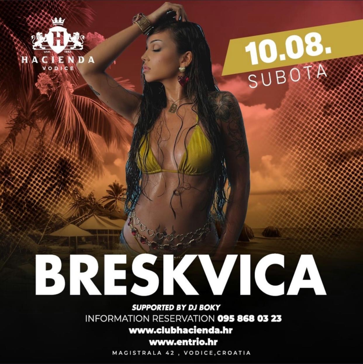 Atraktivna Breskvica stiže u vodičku Haciendu!