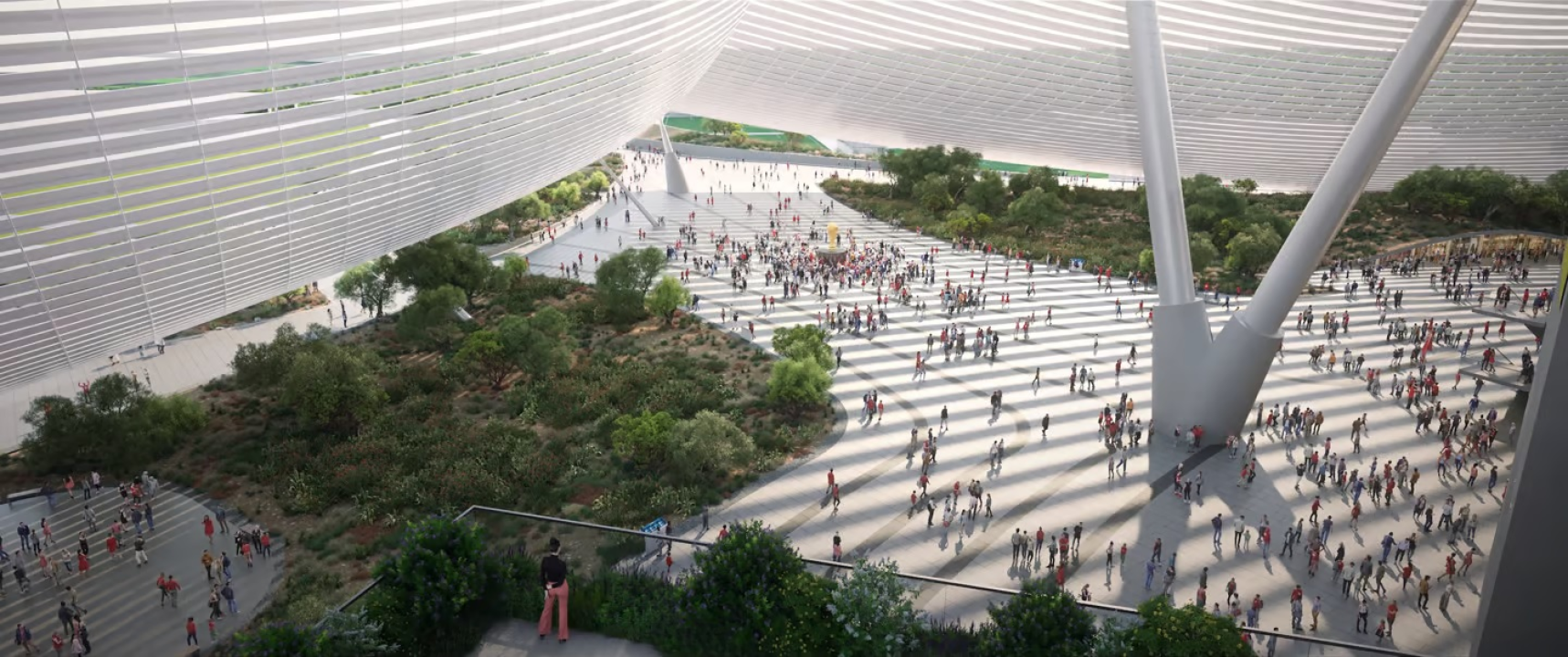 Ovo će biti najveći nogometni stadion na svijetu, na njemu će možda zaigrati i Hrvatska 