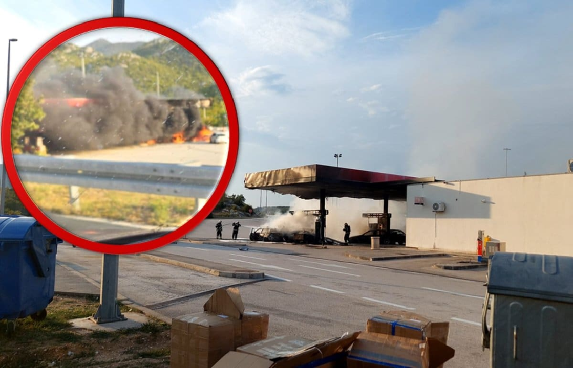 Jedna osoba poginula u požaru na A1 na odmorištu Mosor