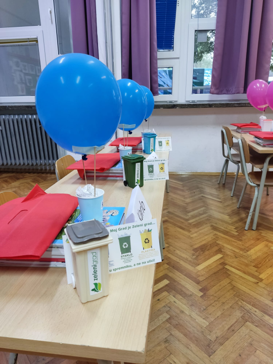 Zeleni grad podijelio zanimljive poklone prvašićima grada Šibenika i općine Bilice