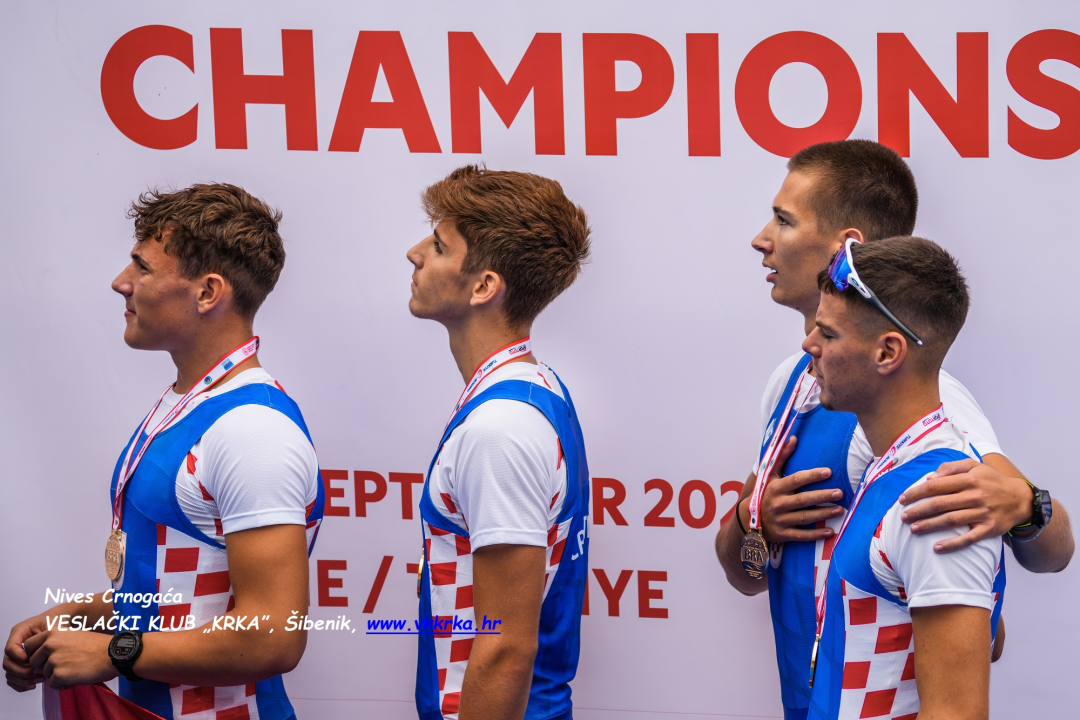 Zlato i srebro za šibenske veslače na Prvenstvu Balkana u Turskoj