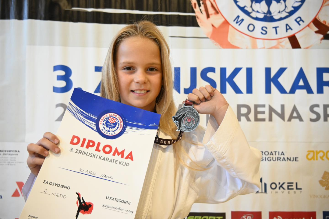 Vodički Okit među tri najbolja karate kluba od njih 50 na mostarskom turniru