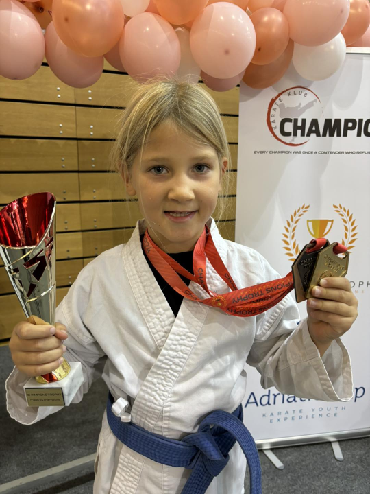 KK Okit Vodice ostvario vrhunske rezultate na turniru 'Champions Trophy 2024.'