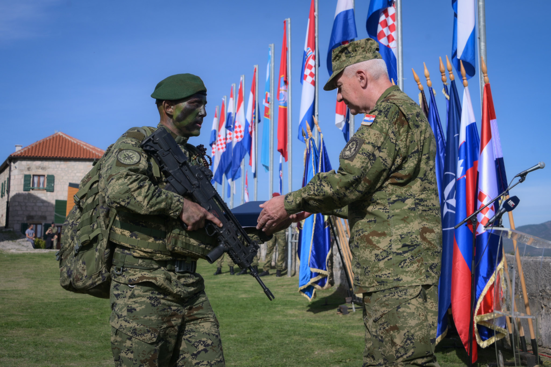 Novi vođe Hrvatske vojske završili hodnju do Knina dugu 88 kilometara