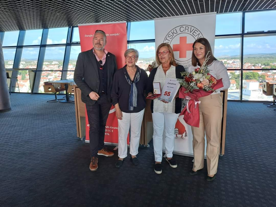 Vodičani Robert Pašara i Slavko Minčić po sto puta darovali krv