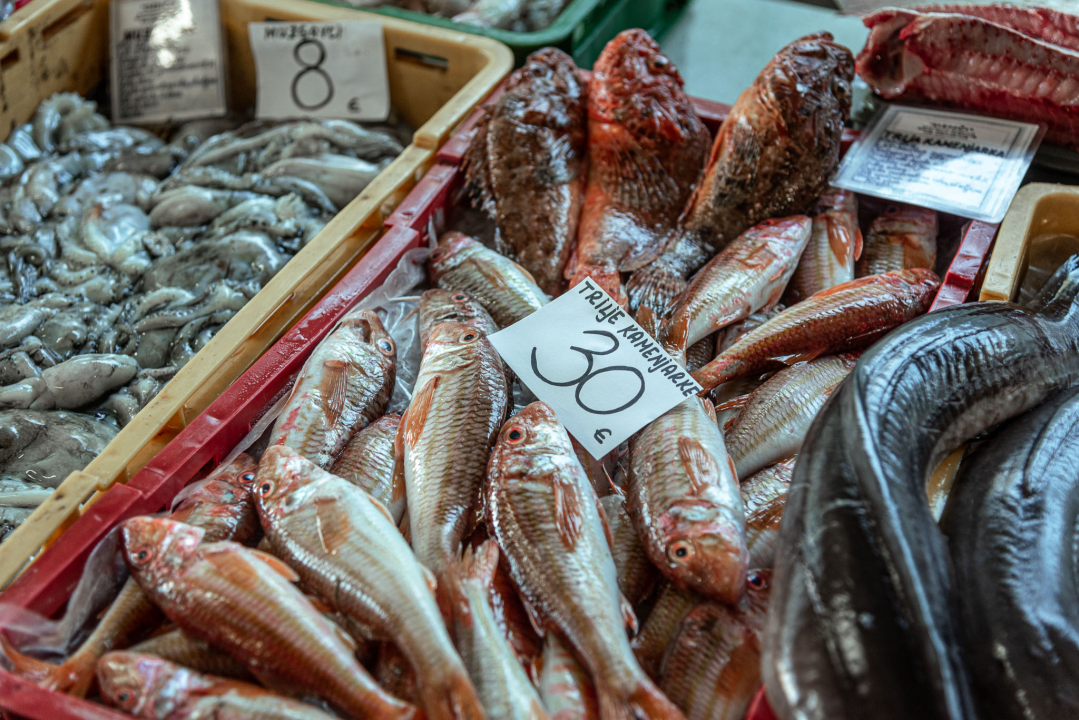 Prepuni banci na šibenskoj peškariji, kupaca ne fali, ali bira se jeftinije