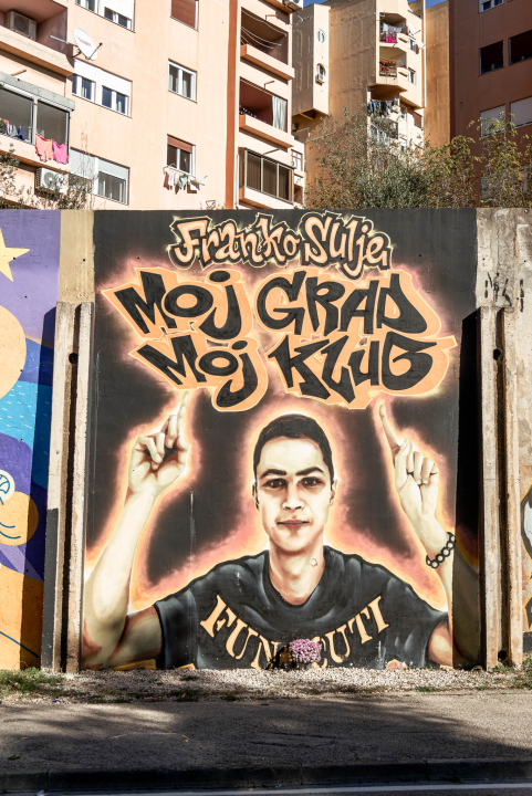 Šibenik diše narančasto: Kvartovi postaju galerije za navijačku umjetnost (2. dio)