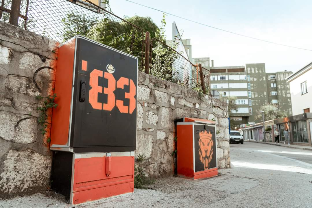 Šibenik diše narančasto: Kvartovi postaju galerije za navijačku umjetnost