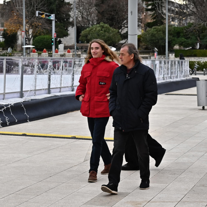 FOTO Đir po gradu, srijeda 25. prosinca