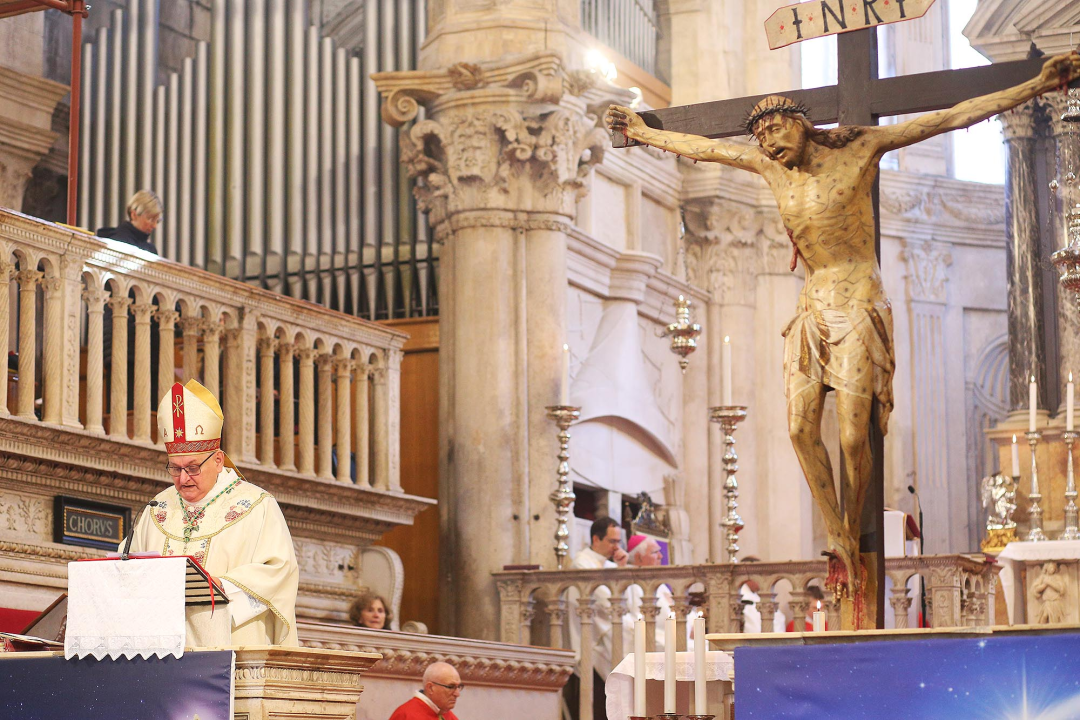 Šibenski biskup Tomislav Rogić predvodio novogodišnje svečano misno slavlje