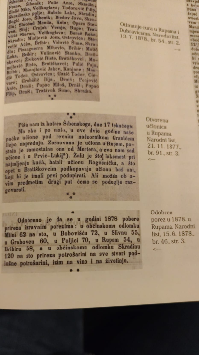 Povijesno blago Rupa: 250 godina zapisa u jednoj knjizi