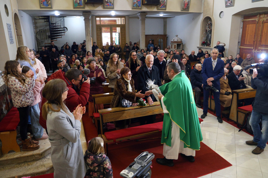 Mileva i Ante obilježili 70. godišnjicu braka
