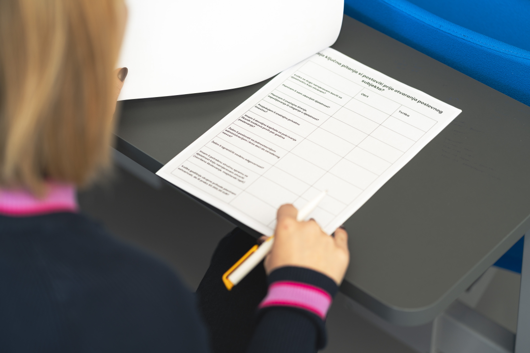 Na Veleučilištu u Šibeniku održana radionica ‘Od ideje do uspješnog poslovanja’