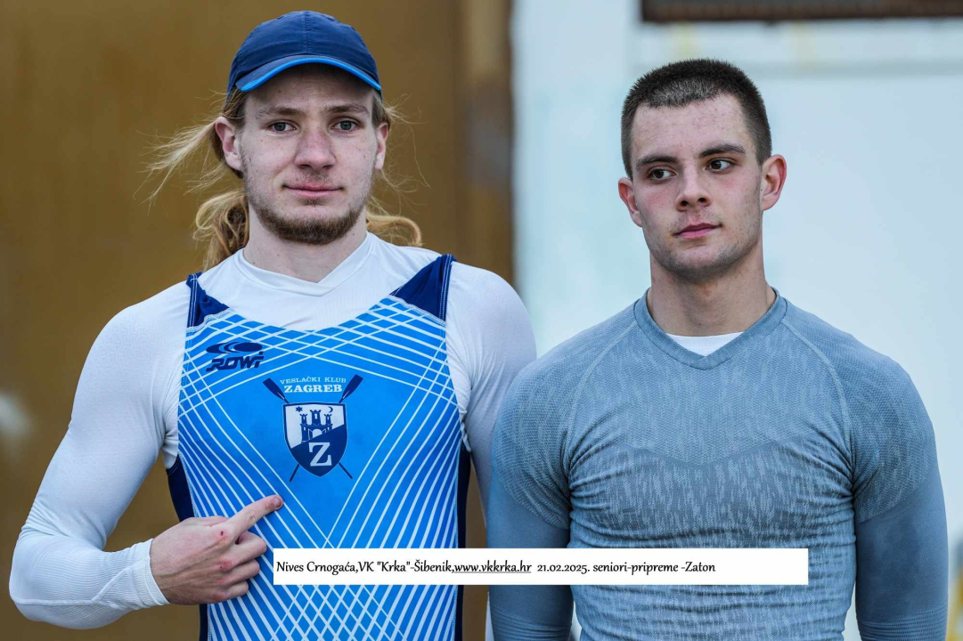 Hrvatska veslačka elita na pripremama u Zatonu